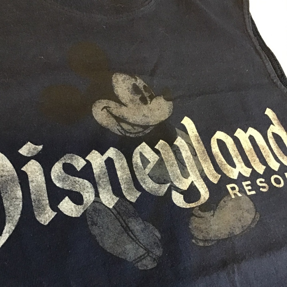 KIDS Blue Armless DISNEYLAND Shirt